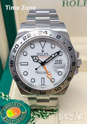 Rolex Explorer II 42mm Steel Black Dial Automatic Различни Варианти, снимка 12 - Мъжки - 54060814