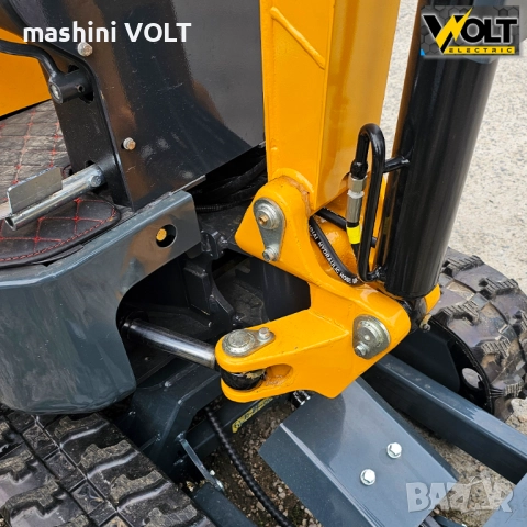 Мини багер NT-E10 1 тон, с чупеща стрела, снимка 5 - Индустриална техника - 52128947