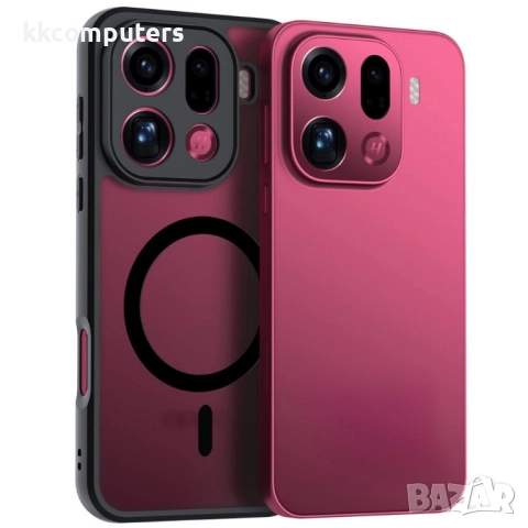 IMAK UX-9B Магнитен Калъф за Oppo Find X9 Pro 5G- PC + TPU, SGS сертифакат от падане, MagSafe, Вкл. 