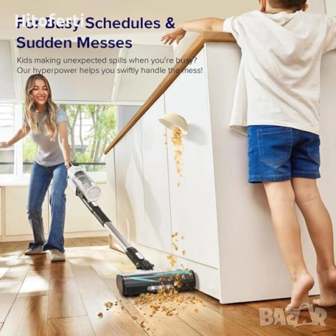 ПРАХОСМУКАЧКА LEVOIT LSV-V201-WEU, снимка 2 - Прахосмукачки - 54242748