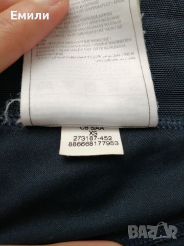 Nike оригинални дамски къси панталони - шорти в тъмносин цвят р-р XS, снимка 12 - Къси панталони и бермуди - 45568461