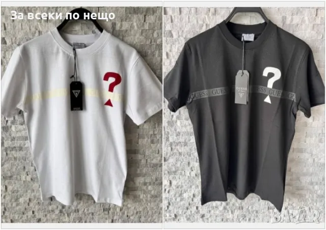 Guess Мъжка Тениска👕Мъжка Блуза С Къс Ръкав Гес - 2 Налични Цвята Код D2236, снимка 1 - Тениски - 49444148