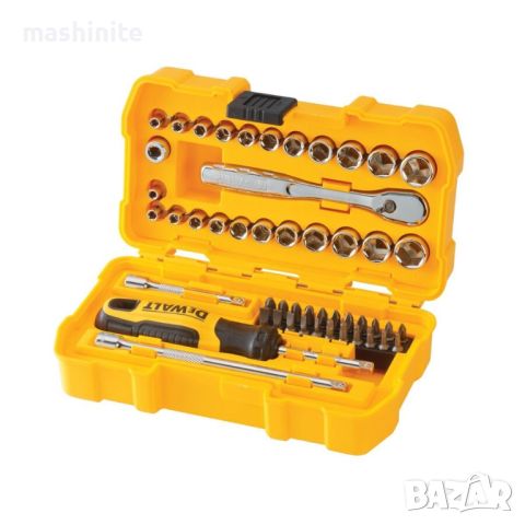 Комплект гедоре 50 бр., 1/4" DeWALT DWMT81610-0, снимка 2 - Гедорета - 46287925