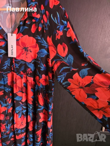 Нова дамска рокля Replay, снимка 5 - Рокли - 52790777