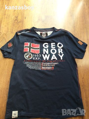 geographical norway - страхотна мъжка тениска ХЛ, снимка 6 - Тениски - 45135364