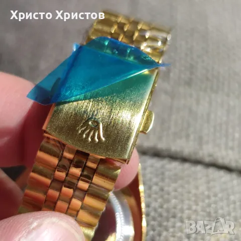 Дамски луксозен часовник Rolex Oyster Perpetual Datejust blue light , снимка 3 - Дамски - 46942277