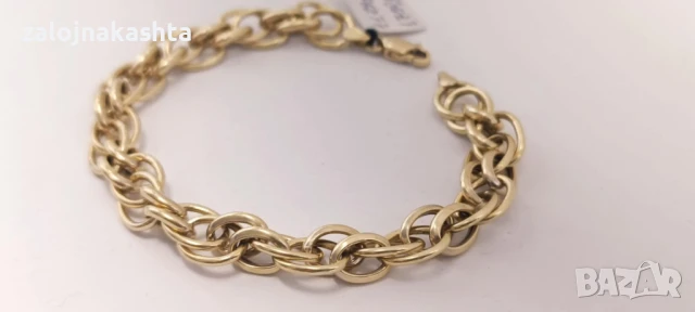 Нова Златна гривна-11,79гр/14кр, снимка 2 - Гривни - 50976186