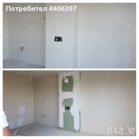Монтаж на гипсокартон,шпакловка,боядисване с латекс и др., снимка 7 - Ремонти на апартаменти - 51855741