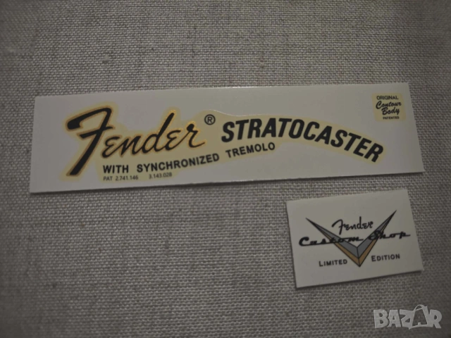 Ваденки Fender Stratocaster 1968/71 (CBS 70's) Custom Shop, снимка 9 - Китари - 53639295
