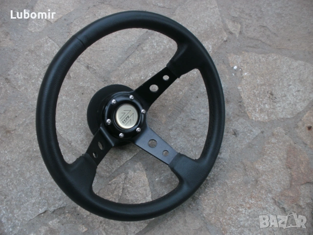 Спортен волан TYPE R - кожен - Drift and Drag, Rallye Tuning !, снимка 2 - Аксесоари и консумативи - 54151421