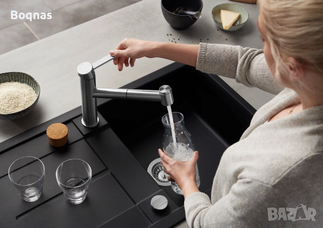 Оригинален смесител за мивка BLANCO AMBIS - S, снимка 6 - Смесители - 54291727