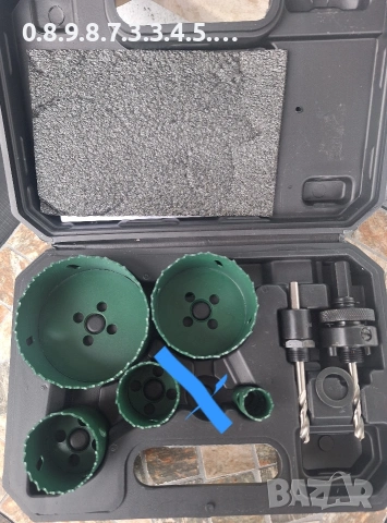 комплект биметални боркорони в удобен куфар на Parkside , снимка 5 - Други инструменти - 53070450