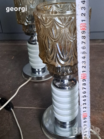 две български нощни лампи, снимка 8 - Настолни лампи - 52671789