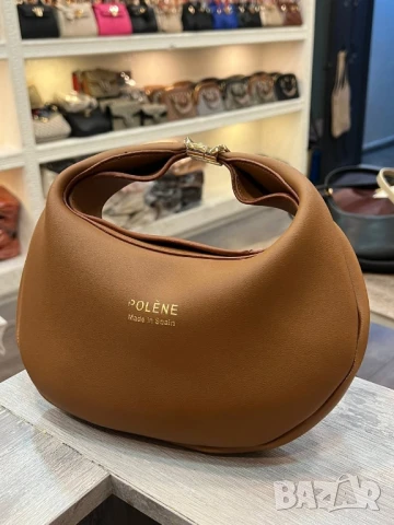 чанта от естествена кожа polene