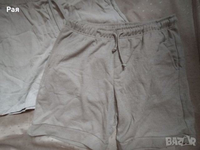  Къси панталони Zara ХЛ 	два броя , снимка 8 - Къси панталони - 46370370