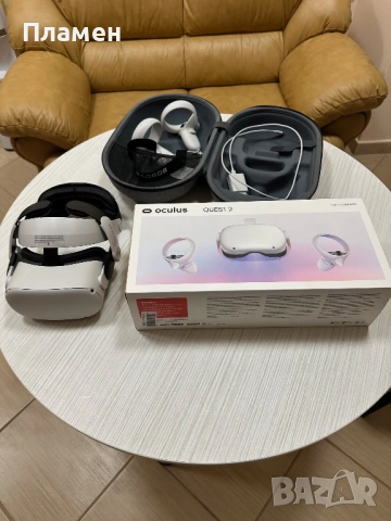 VR очила Meta Oculus Quest 2 - с кутрия , контролери и аксесоари, снимка 6 - Други игри и конзоли - 53961321
