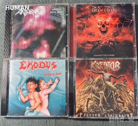 Anthrax,Protector,Exodus,Kreator, снимка 1 - CD дискове - 45901960