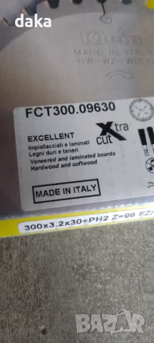 Циркулярен диск за ламинирани ПДЧ плоскости ф300мм, снимка 5 - Други машини и части - 50523967