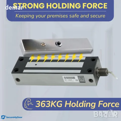 SecureMyDoor Външна магнитна брава, идеална за врати и порти, снимка 4 - Други стоки за дома - 49826663