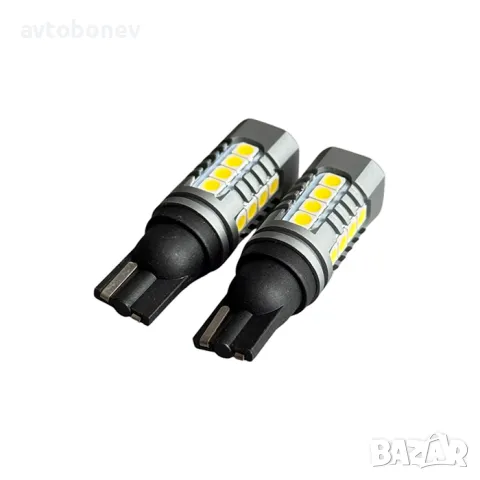 LED крушки-габарит T10(W5W)CANBUS к-т/2бр./-14-, снимка 2 - Аксесоари и консумативи - 50310110