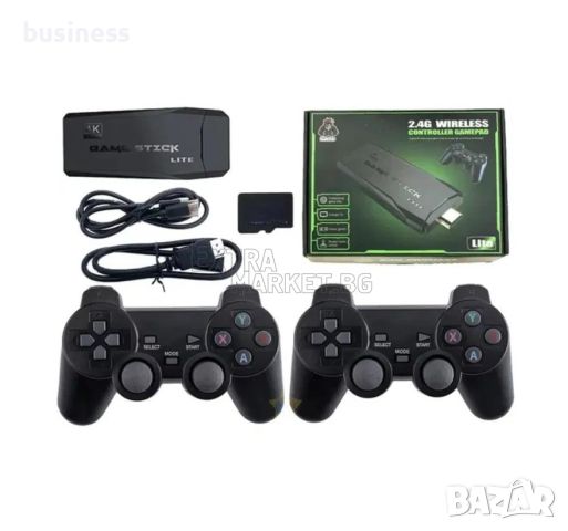 Игрова конзола HDMI 2.4G WIRELESS CONTROLLER GAMEPAD с над 10000 игри, снимка 5 - PlayStation конзоли - 46805003