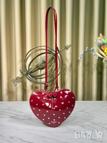 чанти със сърце и камъни aliaia ↔️ 17.5 cm 
↕️ 22.5 cm 
, снимка 12 - Чанти - 50970527