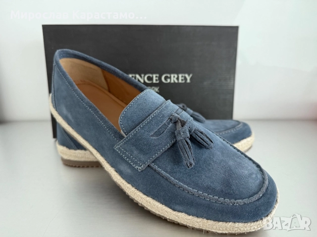 Lawrence Grey-мъжки велурени еспадрили.