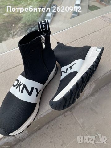 DKNY сникърси тип чорап, снимка 4 - Маратонки - 45207472