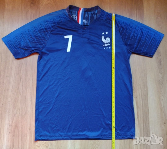 Griezmann #7 - мъжка футболна тениска на Франция, снимка 8 - Спортни дрехи, екипи - 53783279