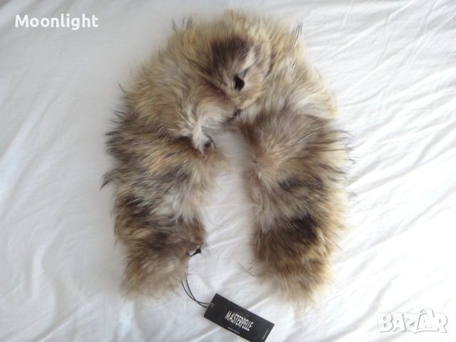 Нова италианска широка яка от лисица естествен косъм