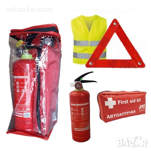 Авариен комплект/Автоаптечка за МПС 6-вида, снимка 6 - Аксесоари и консумативи - 52154048