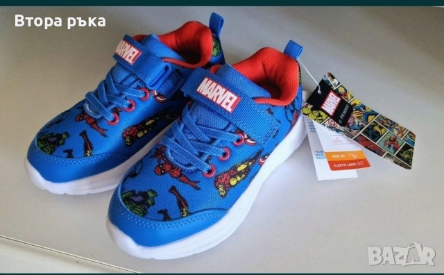 Нови оригинални детски маратонки Primark Marvel 27 номер