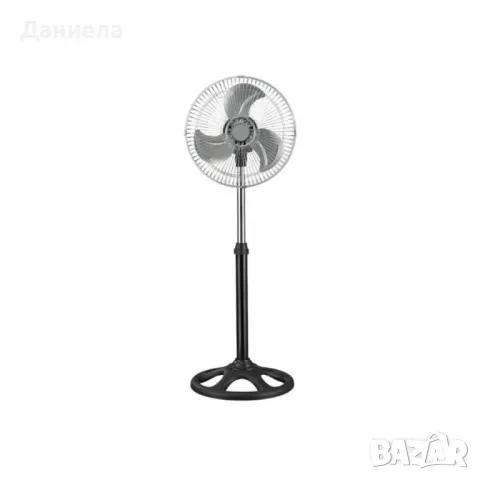 Вентилатор Rosberg, 45W, 30 см, Черен