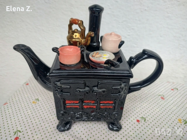 Paul Cardew голям чайник печка с английска закуска