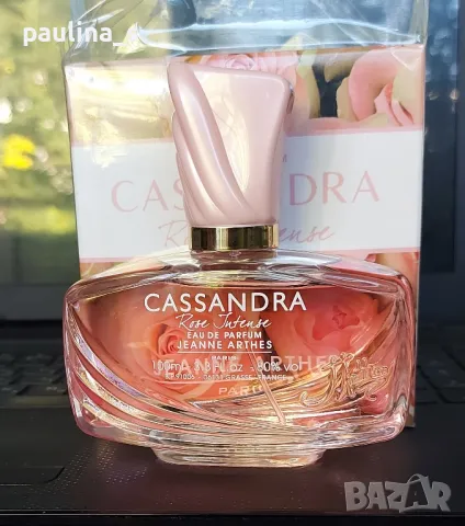 Дамски френски парфюм "Cassandra Rose Intense" by Jeanne Arthes / 100ml EDP , снимка 1 - Дамски парфюми - 47165874