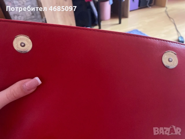 Оригинална чанта Love Moschino, снимка 10 - Чанти - 53152432