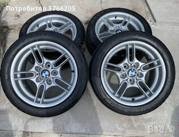 17ки джанти с летни гуми за BMW Style 66, снимка 2 - Гуми и джанти - 47387312