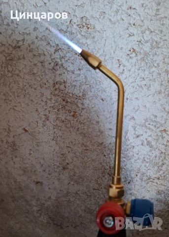 Горелка фино спояване, подгряване. Бутилки O2 и газ, редуцир, клапани предпазни , снимка 6 - Други машини и части - 53588624