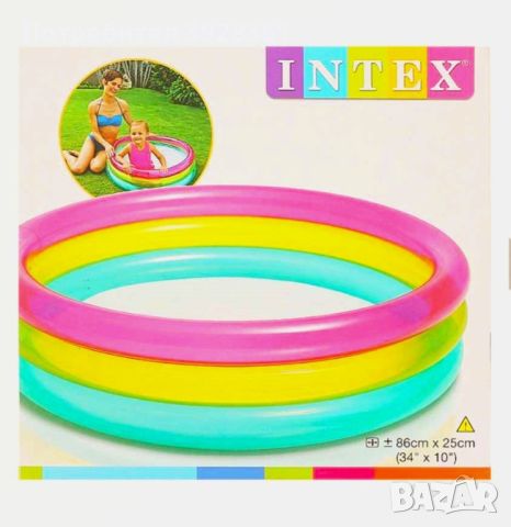 Открийте райската забава с Intex - Най-големият избор от детски басейни, снимка 12 - Басейни и аксесоари - 45306167