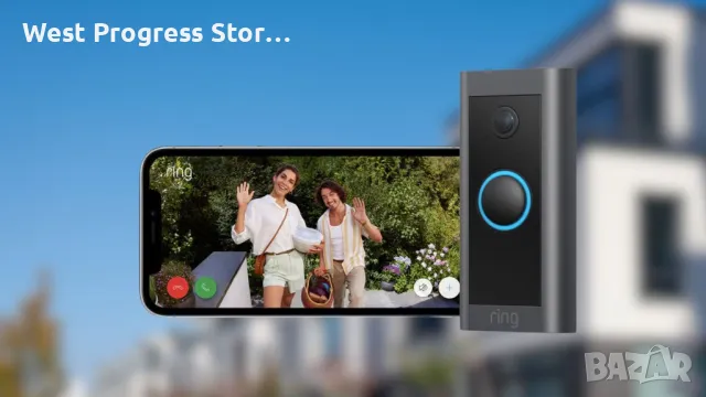 Видеодомофон звънец с камера RING Doorbell от Amazon, снимка 1