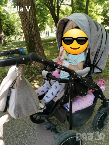 Детска количка 3в1, снимка 6 - Детски колички - 54299508