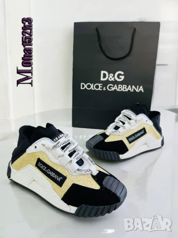 дамски маратонки от естествена кожа Dolce&Gabbana , снимка 6 - Маратонки - 50761498