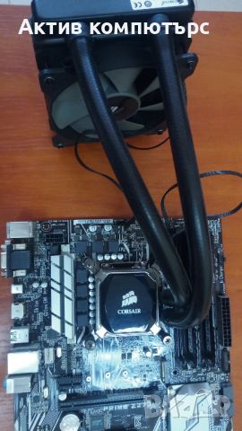 Дънна платка ASUS PRIME Z270-K i7-7700K Corsair Hydro H60 LGA1151, снимка 2 - Дънни платки - 46559472