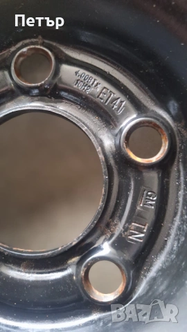 Резервна Гума Патерица за ОПЕЛ  5х110х65.1-16 цола, снимка 4 - Гуми и джанти - 53198275