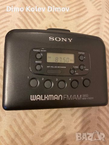 SONY Walkman FX211 Перфектен като нов., снимка 1 - Радиокасетофони, транзистори - 45686413