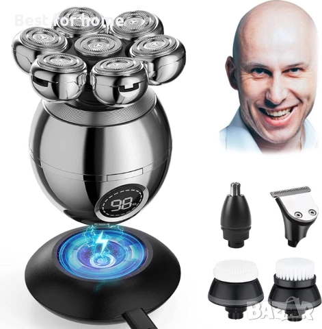 7D Електрическа самобръсначка за мъже 5-в-1 