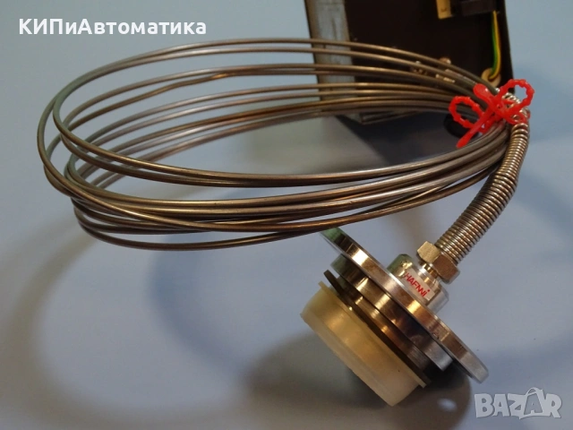 Ел. контактен манометър с капилярен сензор HAENNI 3274496 0-6Bar, снимка 5 - Резервни части за машини - 54205416