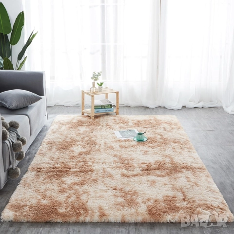Мек Килим Amazinggirl Shaggy Living Room Rug 160 x 230 cm - Модерен Дълговлакнест Килим за Спалня!