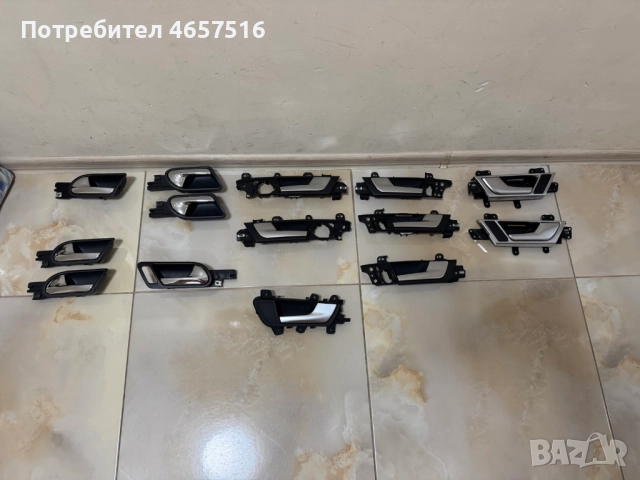 Вътрешна дръжка на задна лява врата с подсветка на Ауди Audi A6 4F само за 40лв. 4F0839019, снимка 7 - Части - 52516419