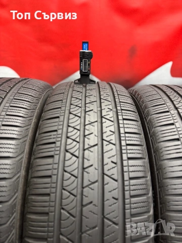 235 55 19, Всесезонни гуми, Continental CrossContact, 4 броя, снимка 4 - Гуми и джанти - 53619240
